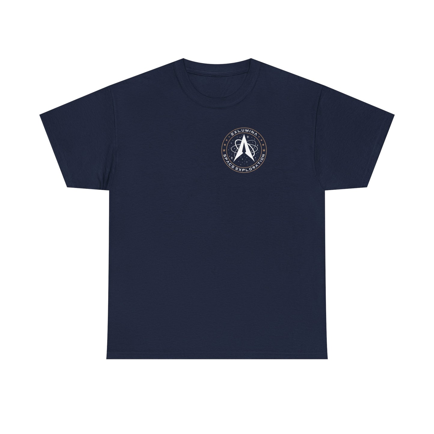 Exlumina Patch T-Shirt – Navy