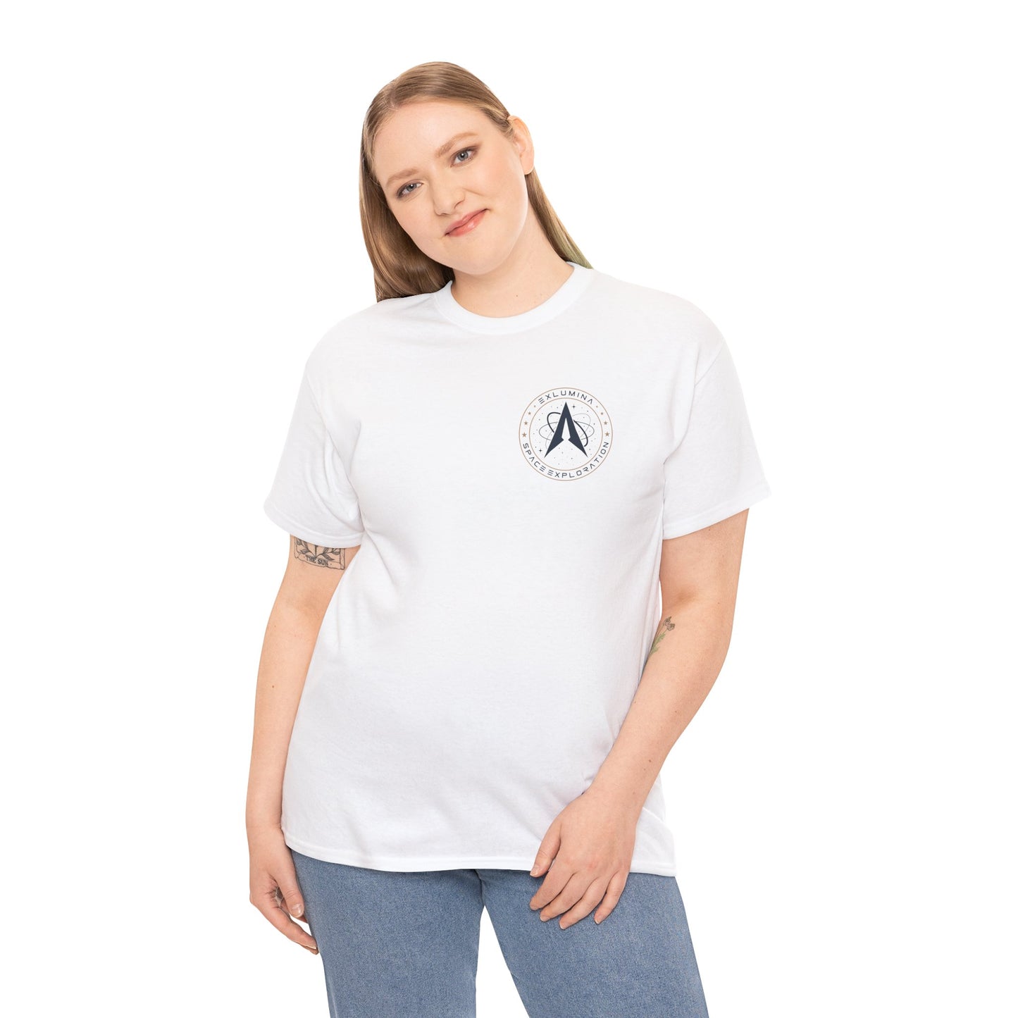 Exlumina Patch T-Shirt – White