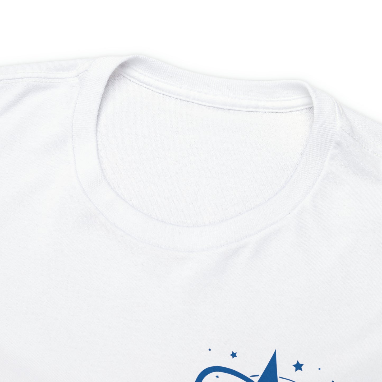 Weißes Delta-Schild-T-Shirt