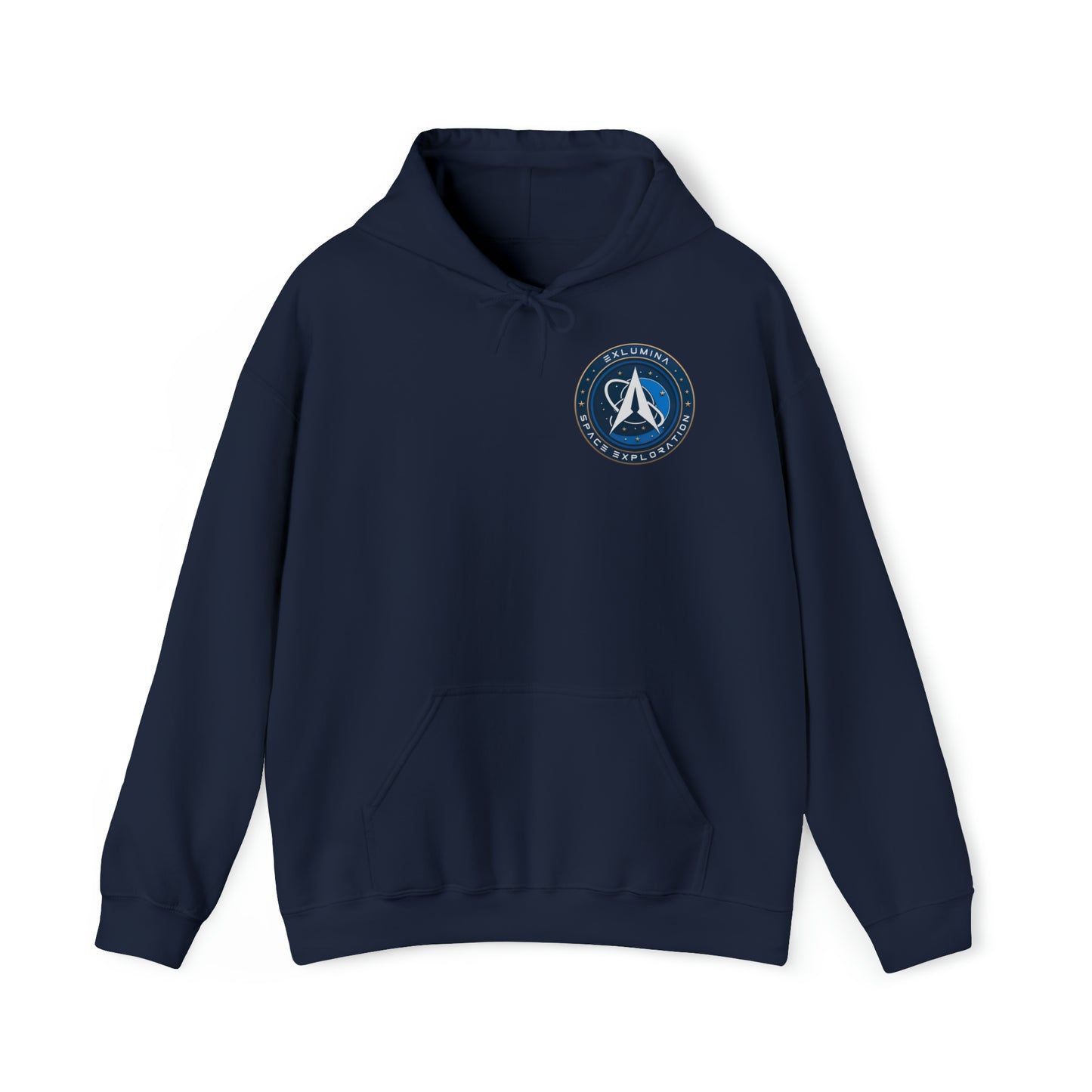 Delta Batch Marineblauer Kapuzenpullover